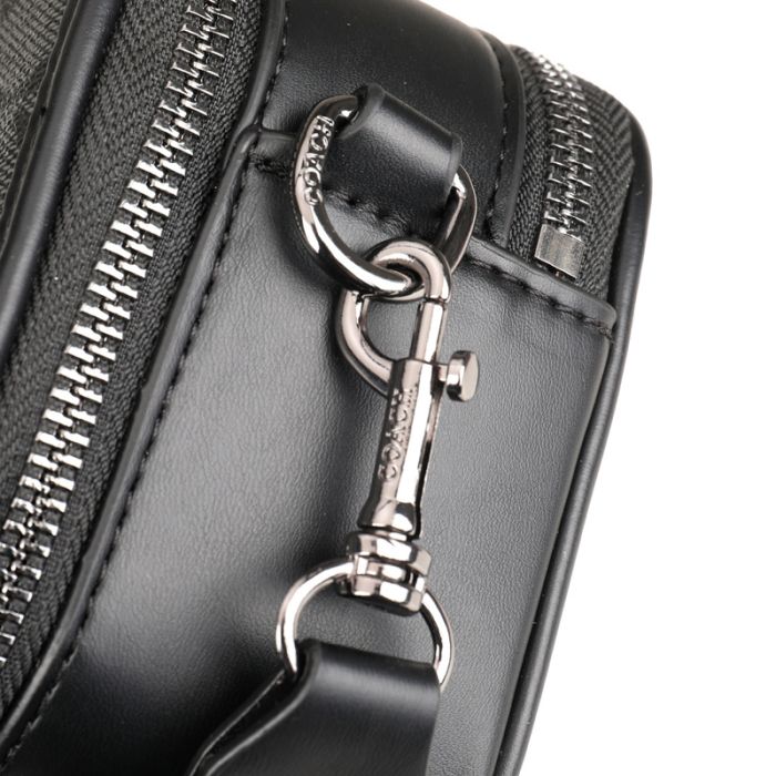 Сумка Coach Charter Slim Crossbody Black/Grey чоловіча