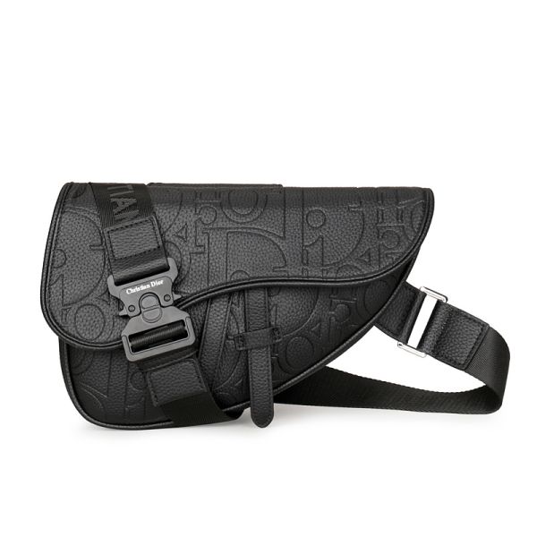 Сумка Dior Saddle Bag чоловіча Black