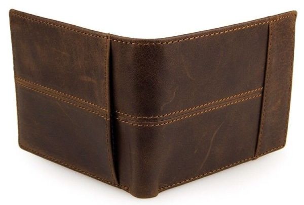 Кошелек мужской Vintage 14225 Коричневый