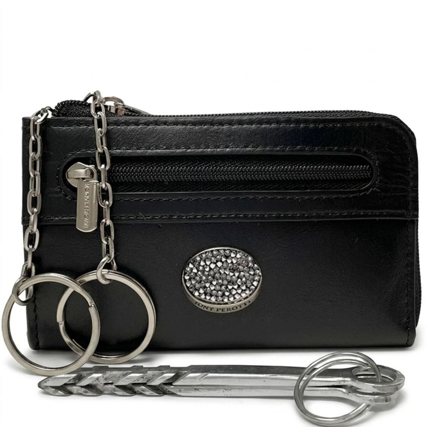 Ключница Tony Perotti Swarovski 1941L nero (90012) Черная