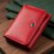 Горизонтальный кошелек для женщин из натуральной кожи ST Leather 19478 Красный