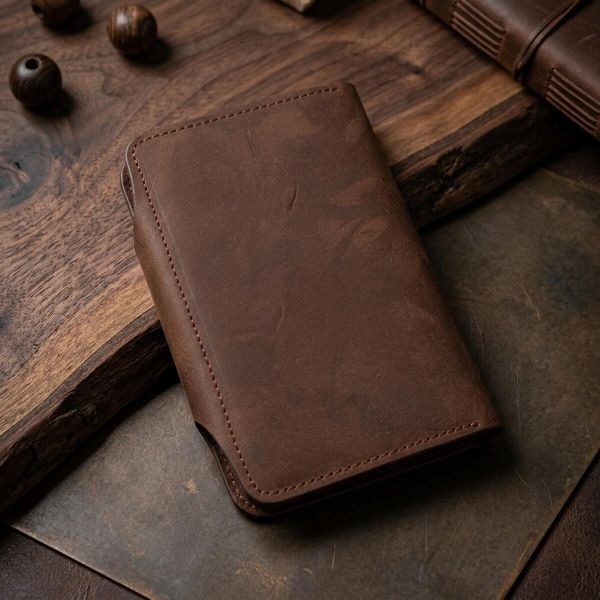 Кошелек мужской Vintage 14484 Коричневый