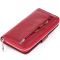Вертикальный вместительный кошелек из кожи женский ST Leather 19307 Бордовый