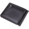Мужской кошелек с металлическим зажимом из натуральной кожи ST Leather 23092 Черный