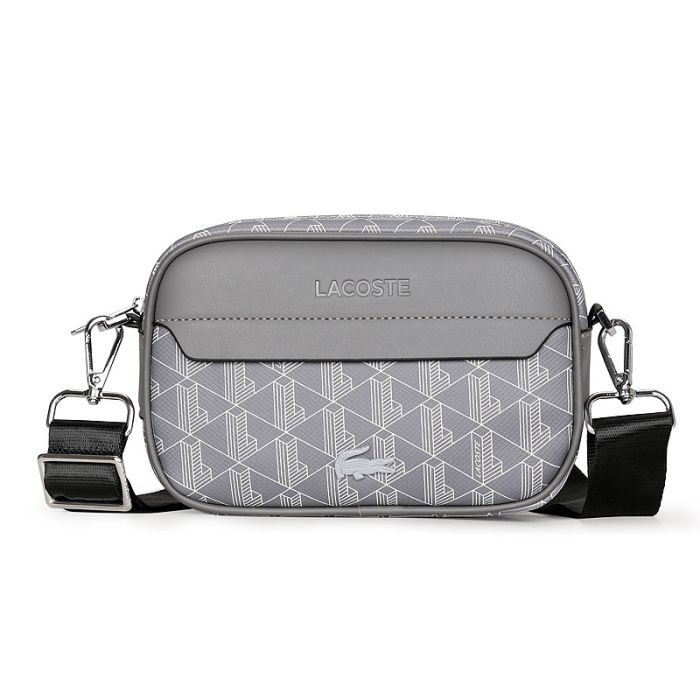 Сумка Lacoste Monogram Mini Grey