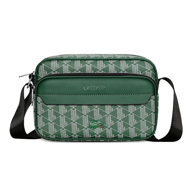 Сумка Lacoste The Blend Monogram чоловіча Green