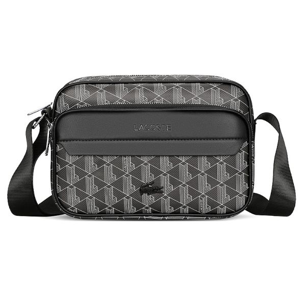 Сумка Lacoste The Blend Monogram чоловіча Black