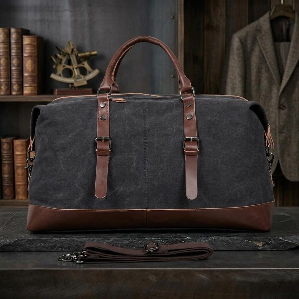 Сумка дорожная Vintage 14581 Серая