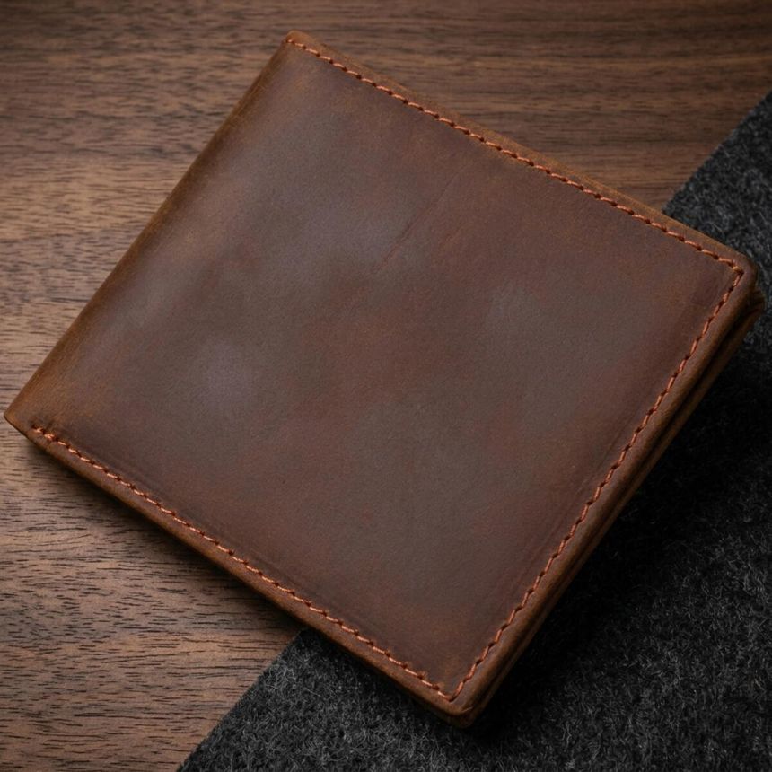Кошелек мужской Vintage 14346 Коричневый