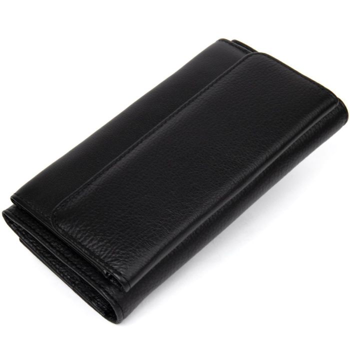 Добротный женский кошелек ST Leather 19375 Черный