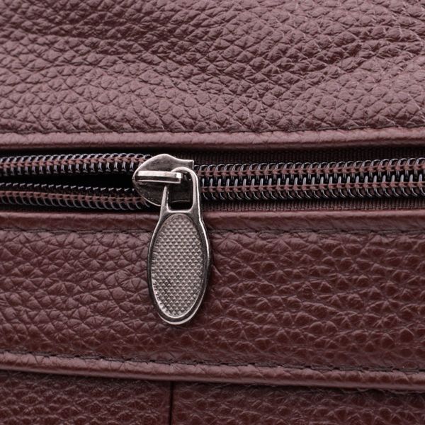 Удобная мужская сумка из натуральной кожи 22858 Vintage Коричневый