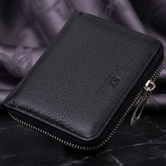 Женский отменный кошелек из натуральной кожи ST Leather 22449 Черный