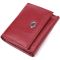 Миниатюрный женский кошелек из натуральной кожи ST Leather 23082 Бордовый
