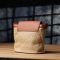 Летняя женская сумка из качественного текстиля Vintage sale_15138 Коричневый