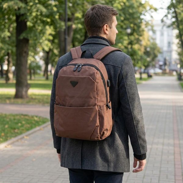 Рюкзак smart унисекс Vintage 20626 Коричневый