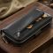 Вертикальный вместительный кошелек из кожи унисекс ST Leather 19300 Черный