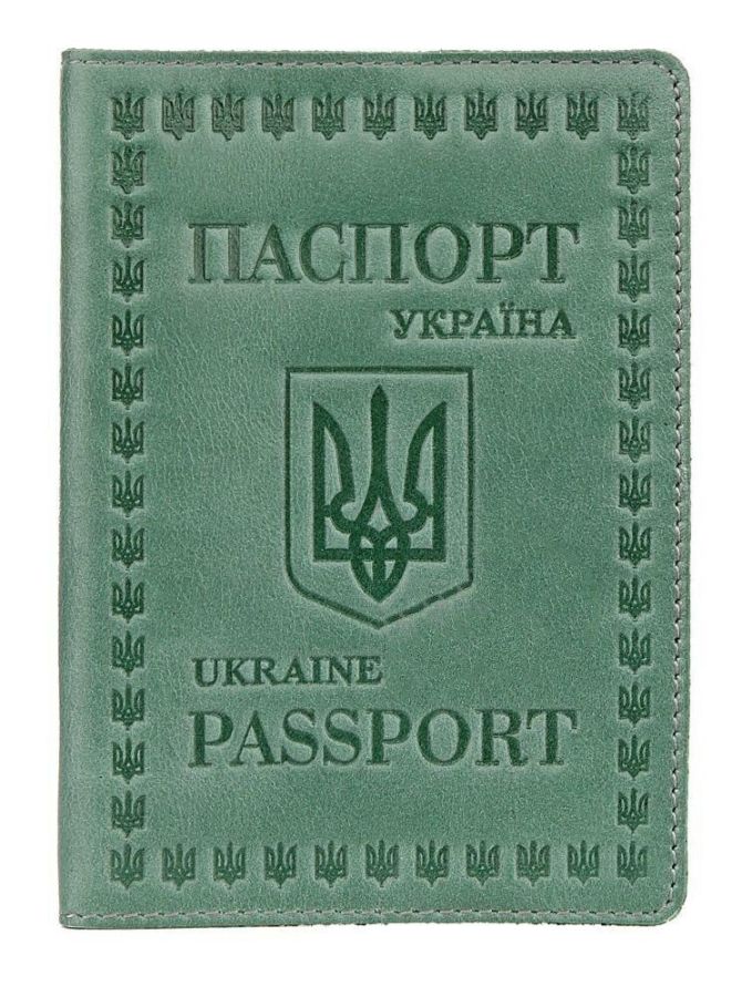 Добротная обложка для паспорта из натуральной кожи SHVIGEL 16134