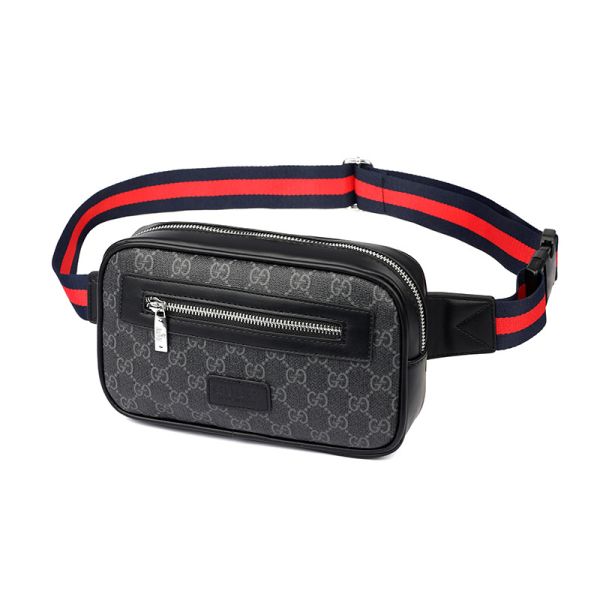 Сумка Gucci GG Supreme Belt Bag чоловіча Black