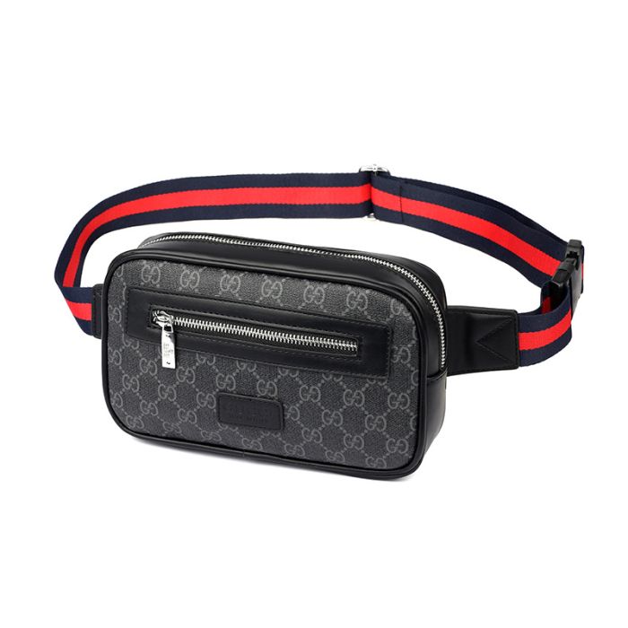 Сумка Gucci GG Supreme Belt Bag чоловіча Black
