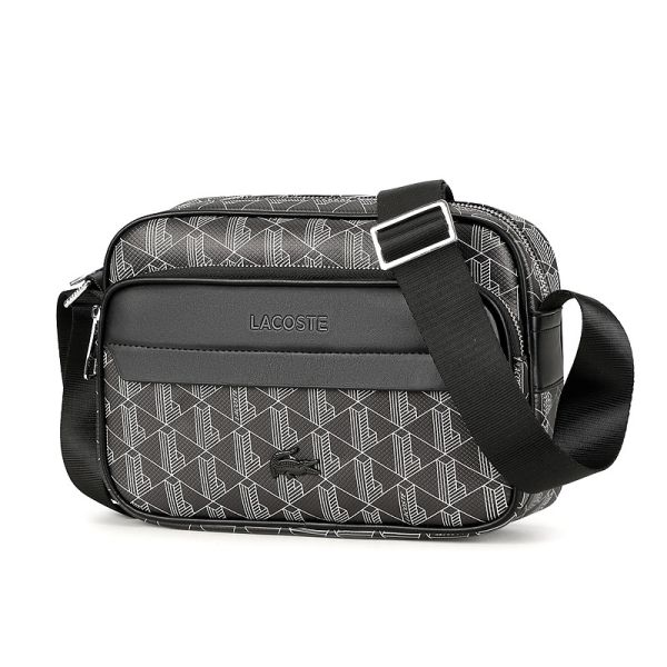 Сумка Lacoste The Blend Monogram чоловіча Black