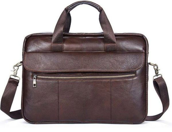 Сумка чоловіча під ноутбук Vintage 14751 Коричнева
