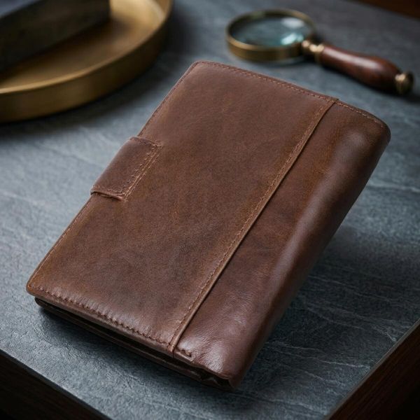 Кошелек мужской Vintage 14925 Коричневый
