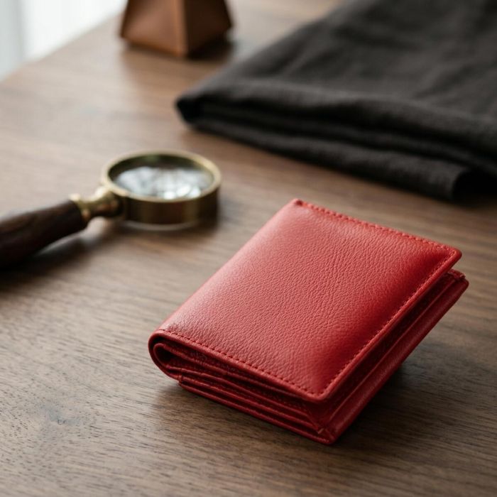 Компактный кошелек женский ST Leather 19259 Красный