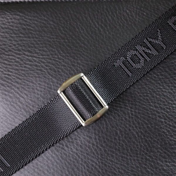 Мужская сумка через плечо из мягкой натуральной кожи Tony Perotti 20845_1 (9207-24 nero) Черный