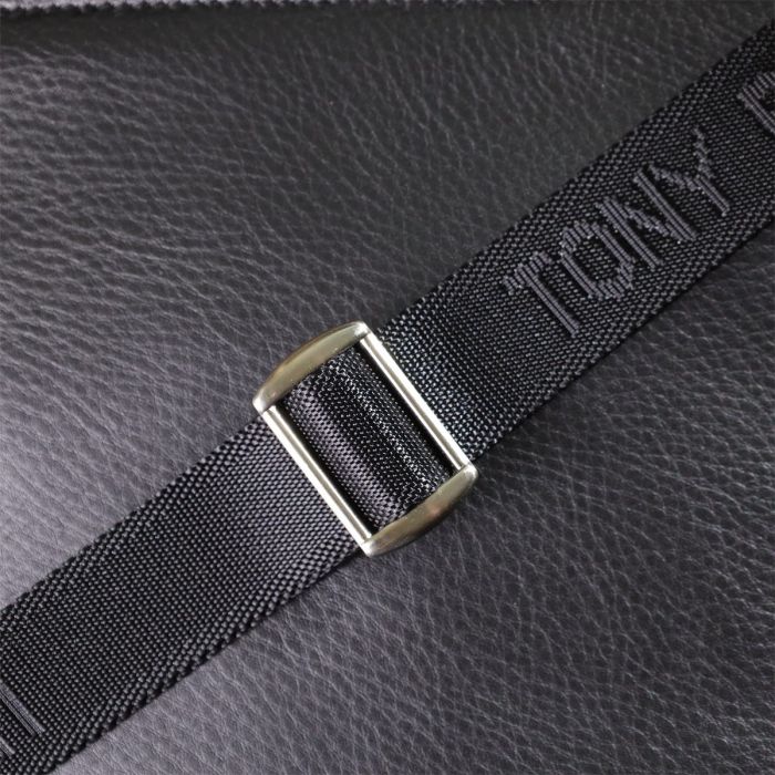 Мужская сумка через плечо из мягкой натуральной кожи Tony Perotti 20845_1 (9207-24 nero) Черный