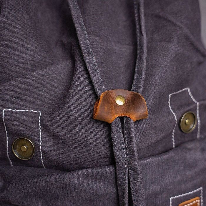 Походный рюкзак canvas Vintage 20110 Серый