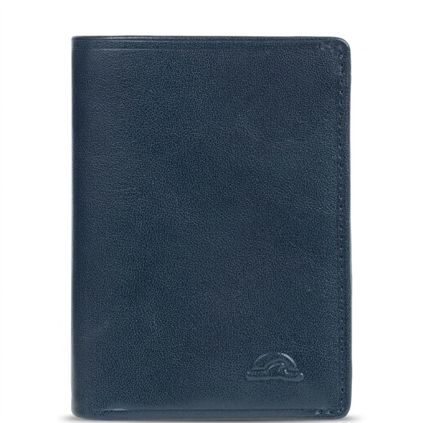 Мужская кредитница Tony Perotti натуральная кожа Nevada 3758 navy (90600) Синяя