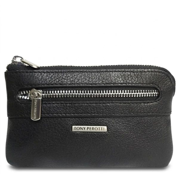 Ключница Tony Perotti New Contatto из натуральной кожи 359L nero (90418) Черная