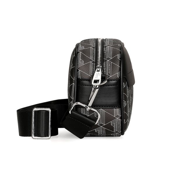 Сумка Lacoste Monogram Mini Black