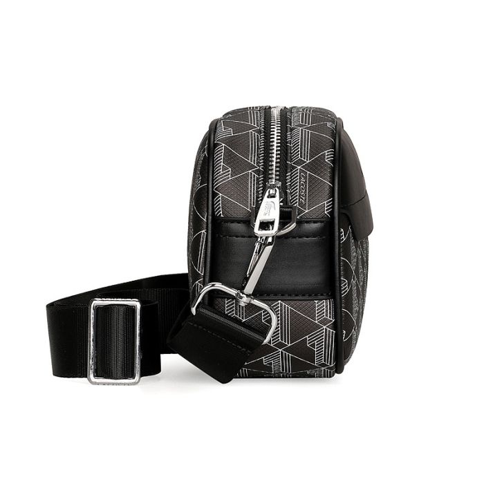 Сумка Lacoste Monogram Mini Black