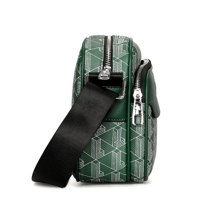 Сумка Lacoste The Blend Monogram чоловіча Green