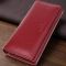 Элегантный кошелек у два сложения из натуральной кожи ST Leather 23065 Бордовый