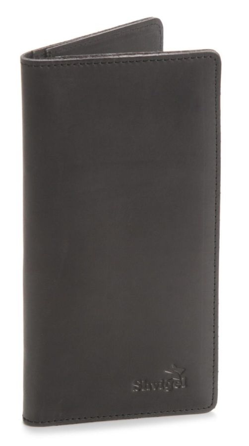 Кошелек SHVIGEL из винтажной кожи 13794 Черный