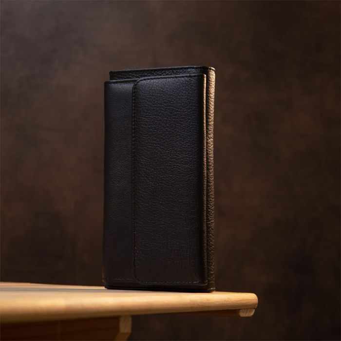 Добротный женский кошелек ST Leather 19375 Черный