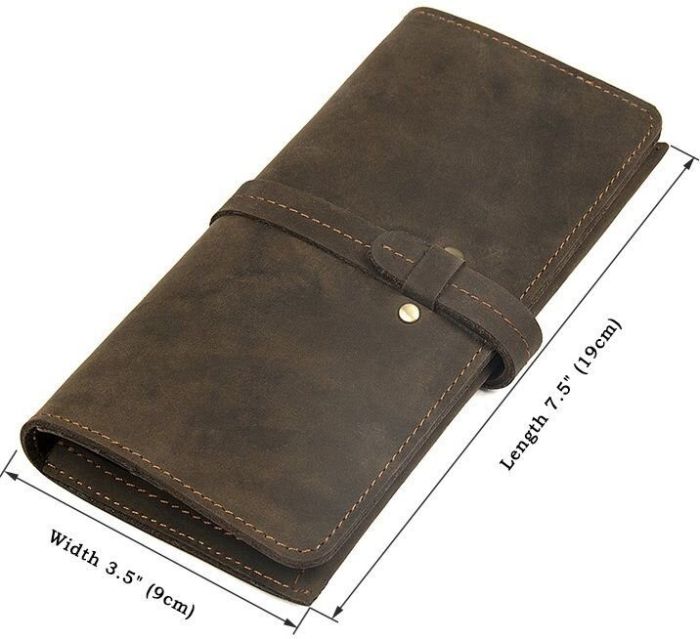Кошелек Vintage 14473 винтажный стиль Коричневый