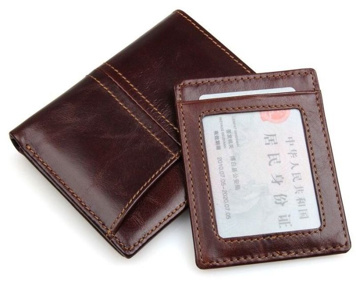 Кошелек мужской Vintage 14373 Коричневый