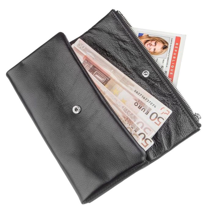 Женский кошелек ST Leather 20090 Черный