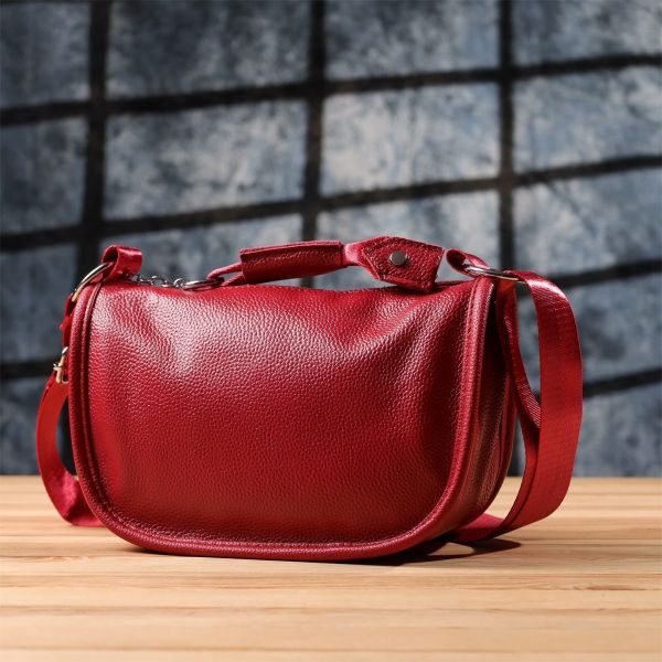 Сумка для женщин из натуральной кожи Vintage 23000 Красный