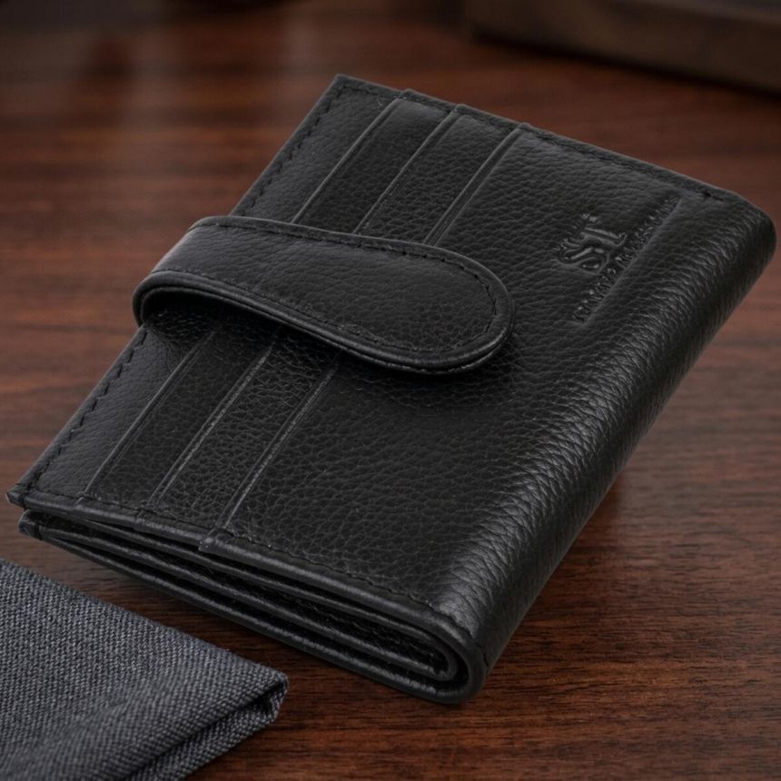 Кошелек-визитница ST Leather 19208 Черный