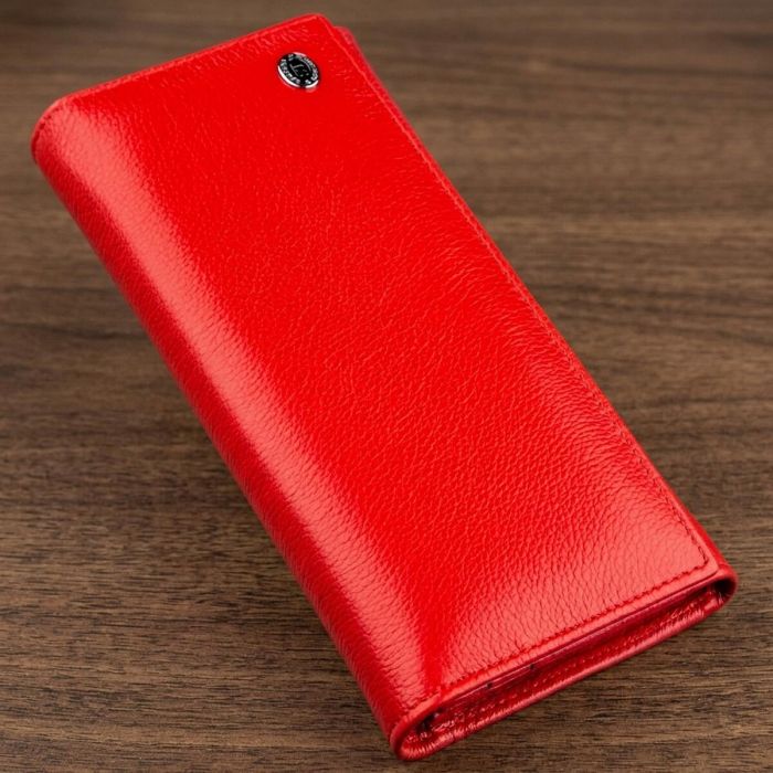 Женский вместительный кошелек ST Leather 18875 Красный
