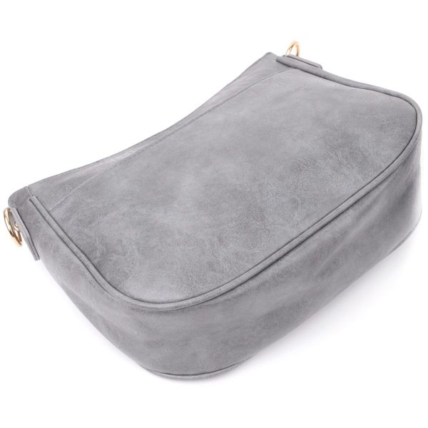 Женская удобная сумка из экокожи Vintage sale_15134 Серый