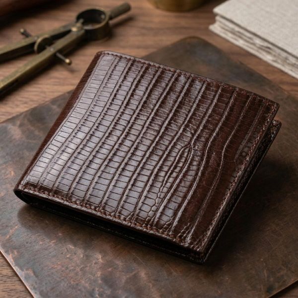 Интересное мужское портмоне из натуральной фактурной кожи CANPELLINI 21785 Коричневое