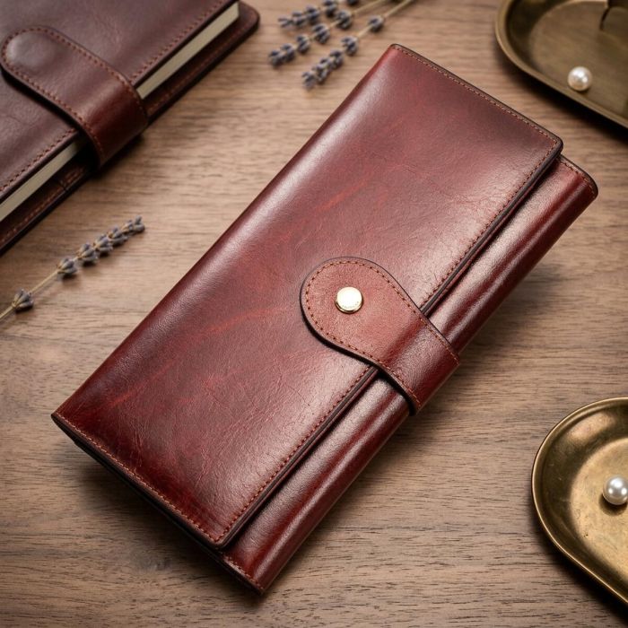 Кошелек женский Vintage 14916 Бордовый