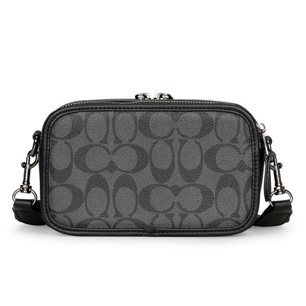Сумка Coach Charter Slim Crossbody Black/Grey чоловіча