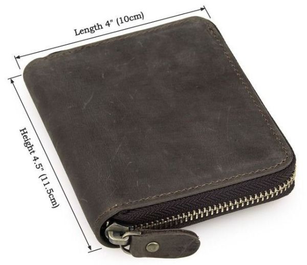 Кошелек мужской Vintage 14224 Коричневый
