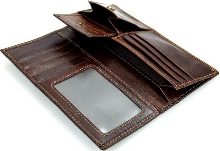 Кошелек Vintage 14536 из натуральной кожи Коричневый